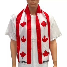 Unbranded Canada Scarf / Canada Flag Scarf / Canada Scarves
