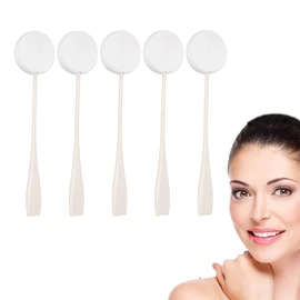 Long Handled Powder Puff, Makeup Sponge Applicator, 5-Piece Set, Beauty Tools