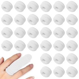 30 Pcs Finger Bandages Tubular - Breathable Finger Bandages for Wounds, Finger Protection, Flexible and Comfortable, Tubular Bandages for Home, Work