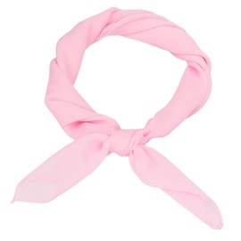 FAIRYGATE Damen Schal Pink Damenschal Chiffon Faux Seidenschal Seidentuch Seide Leicht Seidenschal Bandana Halstuch Kopftuch Elegante Schal Tuch Geschenk für Frauen DA2917