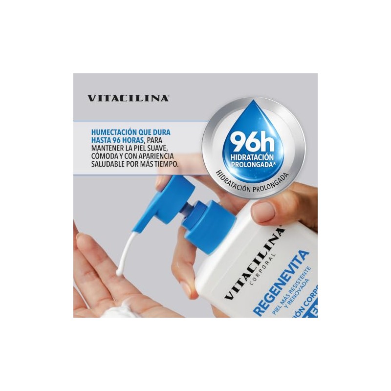 Vitacilina Crema corporal Regenevita Vitacilina 5 en 1 400 ML