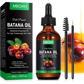 BSMKD Aceite de Batana, 60ML aceite batana para el Cabello, Aceite de Batana y Romero, Nutre el Cabello, Mejora las Puntas Abiertas y la Caída del Cabello para Hombres y Mujeres (1PC)