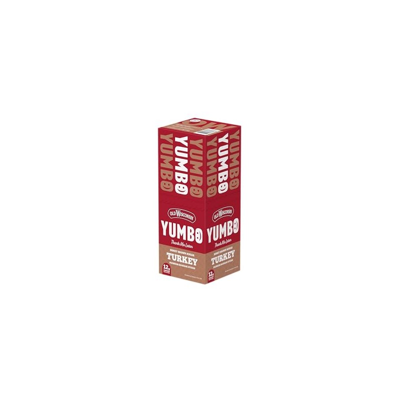 Old Wisconsin Yumbo Summer Sausage Snack Sticks, Ready to Eat,