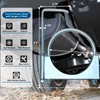 CAROTUPY 5" Heavy Duty Exhaust Clamp With Hanger, Exhaust Pipe