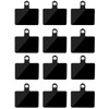 12 Pack Phone Tether Tab, Cellphone Lanyard Tab with Metal