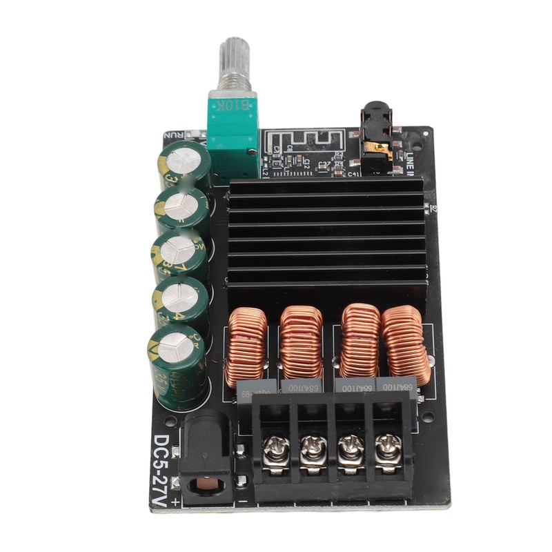 HiFi Bluetooth Power Amplifier Board Dual TPA3116D2 Chips AUX Bluetooth