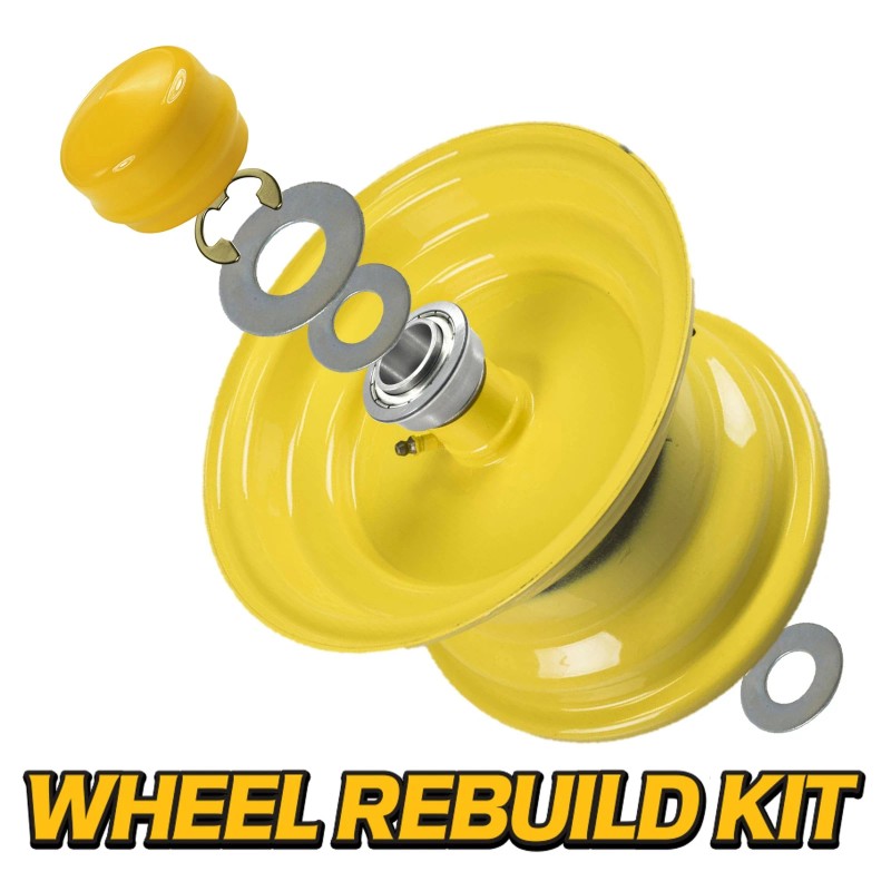 HD Switch Front Axle Spindle & Bearing Conversion Kit for