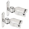 2 Pack Heavy Duty 1-3/8 Inch Wall Mount Gate Hinge