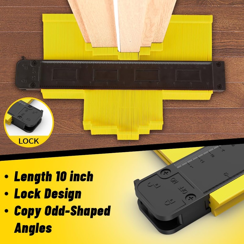 NACCOO Laminate Flooring Tools, 5in1 Floor Installation Kit for Vinyl