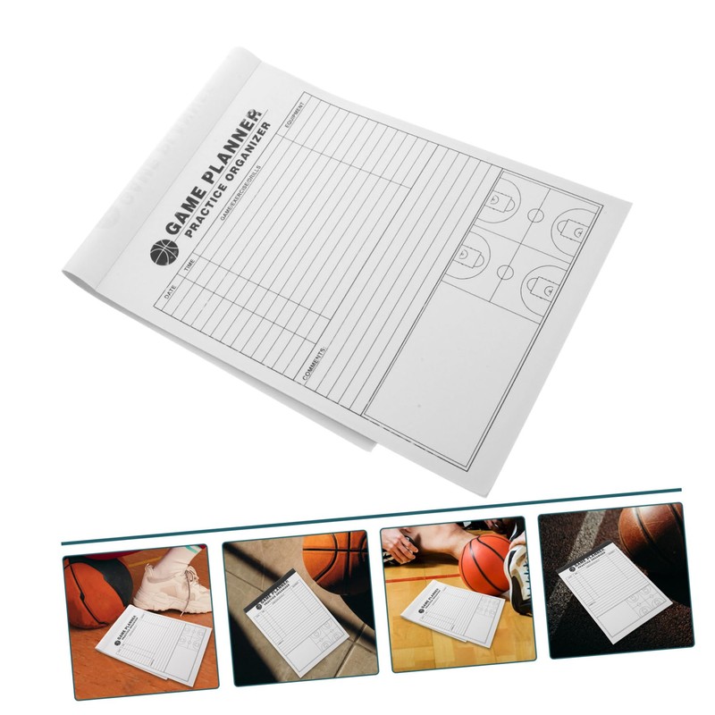 CORHAD Basketball Score Keeping Book Basketball Record Notebook for Accurate