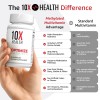 10X Health Optimize Methylated Multivitamin - 90 Capsules, 34 in