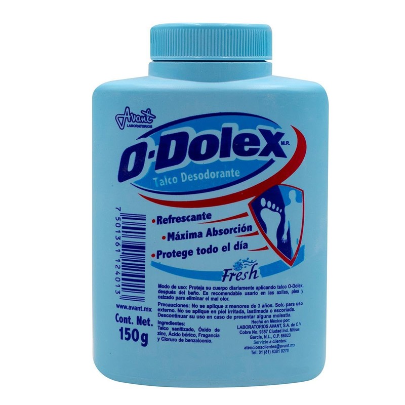 O-DOLEX Fresh TALCO Desodorante 150 G.