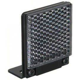 Seco-Larm E-931ACC-R2Q Square Reflector, for use with Photoelectric Beam Sensors