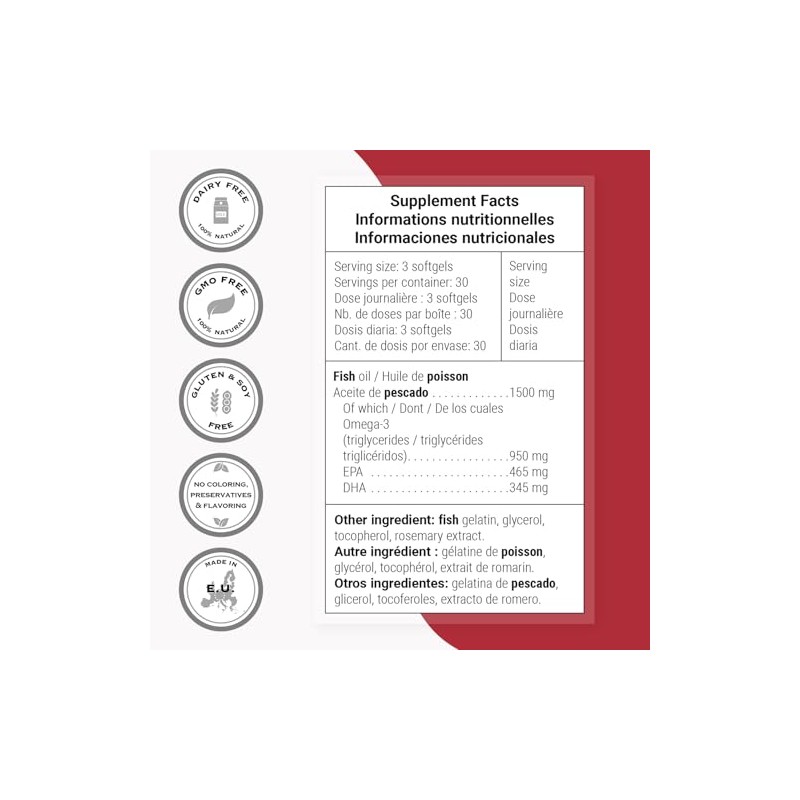 Super Omega 3 (EPA & DHA) - Healthy Cardiovascular System