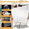 WrosKay 50Pcs Paint Sprayer Cup Liners,7.8‘’ X 11.8‘’ Paint Sprayer