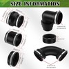 Innconee 6 Pcs RV and Camper Sewer Waste Plumbing Connection