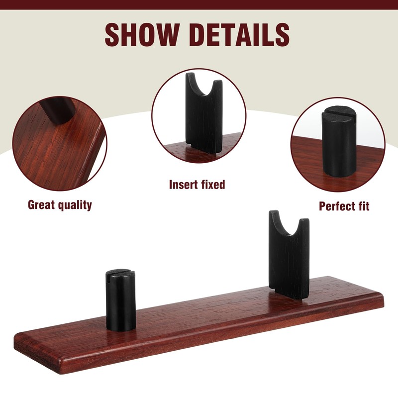 Yookeer 2 Pcs Knife Display Stand Fixed Blade Holder Case