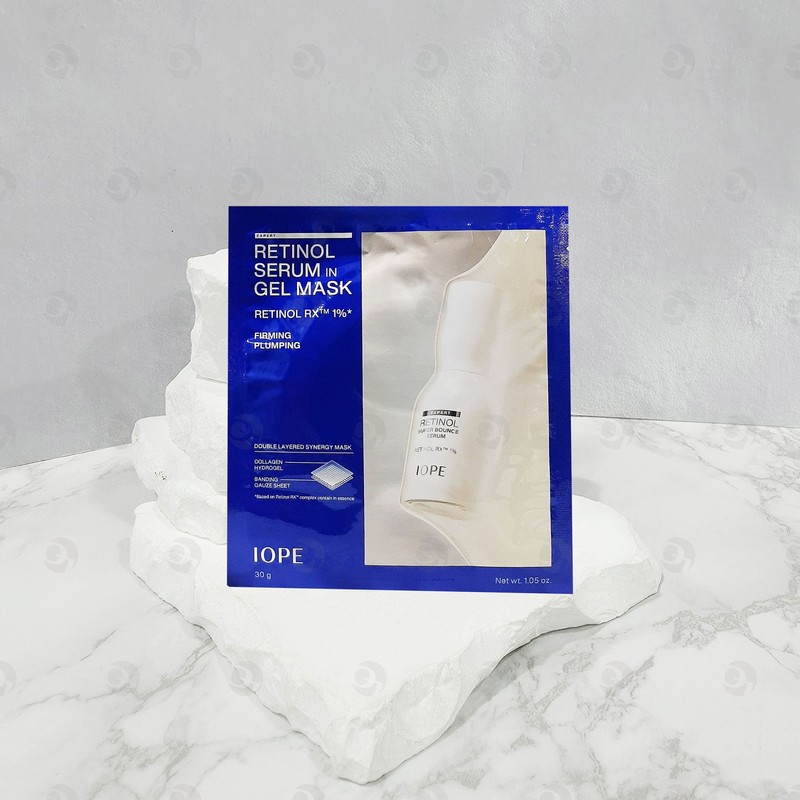 IOPE Retinol Serum In-Gel Mask Pack Set Skin Elasticity /