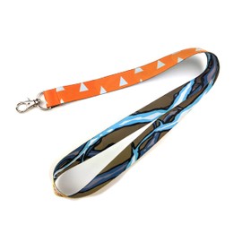 Slayer Zenitsu Lanyard Key ID Badge Holder