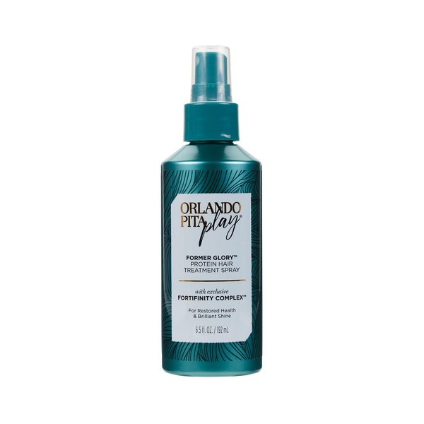 ORLANDO PITA PLAY Former Glory Protein Spray, Exclusive Fortifinity Complex, For Restored Health & Brilliant Shine, Restores Damaged Hair, 6.5 Fl Oz