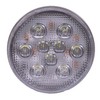 Maxxima 4" Round LED Backup Light with Dry-Fit Connection for Trucks and Heavy Duty Vehicles