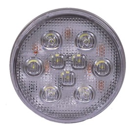 Maxxima 4" Round LED Backup Light with Dry-Fit Connection for Trucks and Heavy Duty Vehicles