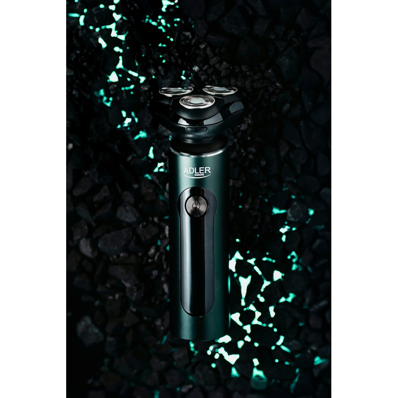 Adler AD2940 Men's Rotary Electric Razor with Additional Shearing and