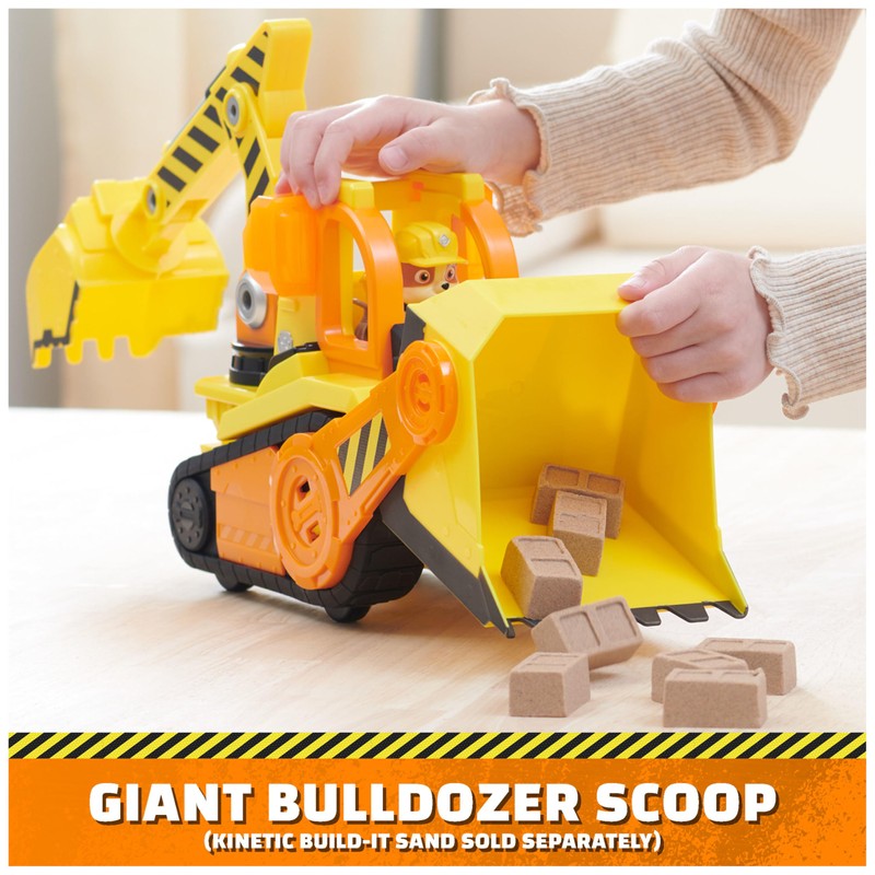 Rubble & Crew, Bark Yard Deluxe Bulldozer Construction Truck Toy