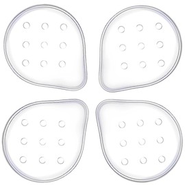 IKOPFLN 4 Plastic Eye Protectors with Holes, Eye Protection After Surgery, Transparent, V