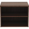 Lorell LLR16232 - Walnut File Storage Cabinet Credenza