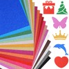 A4 Glitter Card 20 Sheets 20 Assorted Colours Abrasion Resistant