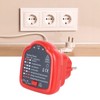Socket Tester Electrical Detector AC Voltage Outlet Circuit Breaker Finder