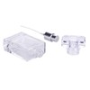 6 Pack 30ml / 1 Oz Transparent Refillable Perfume Bottle,