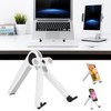 Laptop Stand, Adjustable Cooling Base, Foldable Tablet Stand for Laptops