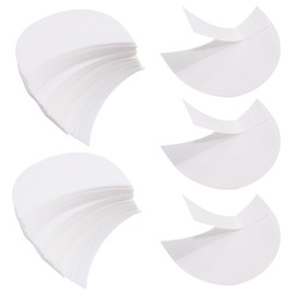 TORMEN 150pcs Eyeshadow Shields,Eyeshadow Stencils Pads, Lint Free Under Eye Patches Prevent Fallout and Residue for Makeup, Eyelash Extensions, Eyeliner, Lip and Tinting Makeup