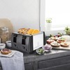 Complete Cuisine CC-TST4000 4-Slice Toaster, 1,300-Watt Electric Toaster with 4