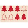 Cawö Home Hand Towels Christmas Edition Christmas Trees 794 Natural