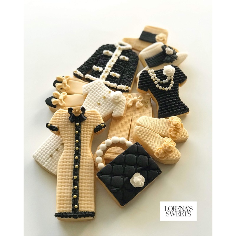 Lorena's Sweets Cookie Decoration Kit Paris Couture