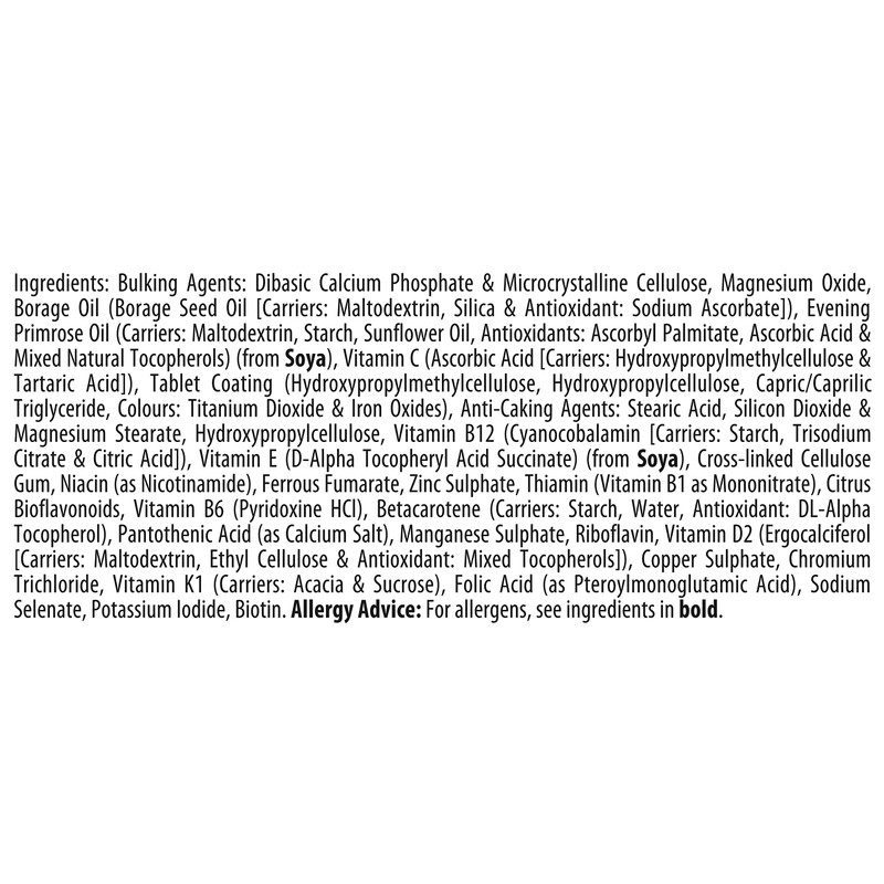 Wellwoman Vitabiotics Vegan Tablets