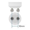Crompton Lamps LED GU10 Spotlight 5W Thermal Plastic 3000K Warm