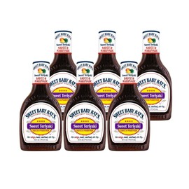 Sweet Baby Ray's Sweet Teriyaki Sauce and Marinade, 16OZ (16 Fl Oz (Pack of 6))