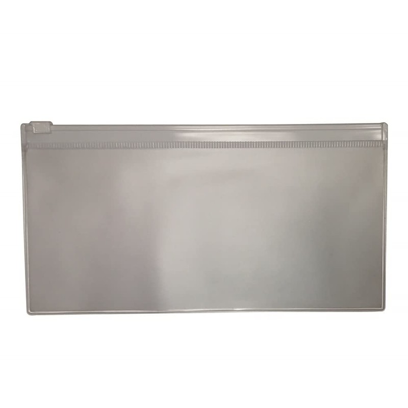 Nakabayashi KP-01WH Antibacterial PVC Pencil Case, White