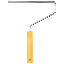 HARDY WORKING TOOLS A0180-512000 Painter Set, Polyester Paint Roller and Paint Roller, Pile Height 12 mm, Length 25 cm, Diameter 48 mm, White/Yellow