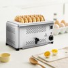 1650W Toaster Machine Stainless Steel Bread Toaster Electric Bread Baker