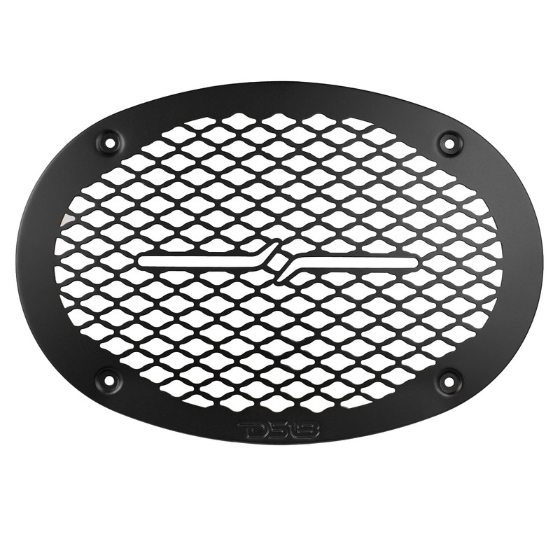 DS18 PRO-GRILL69MS 6x9 Universal Speaker Grill, Shallow Metal Mesh Protective