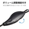 Elecom HS-HP20TBK Headset, Wired Microphone, 4-Pole, Binaural, Overhead, Durable Cord,