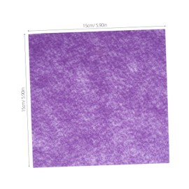 SEWACC 50pcs Colorful Felt Fabric Sheets Nonwoven Quilting Squares Soft and Durable for Crafts Patchwork Embroidery School Projects and Creative Activities