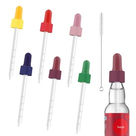 Dropper Pipettes Compatible with SodaStream Bubly Bubbly Drops Flavors