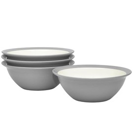 Noritake Colorwave Slate Set of 4 Curve Cereal Bowls, 7", 22 oz.