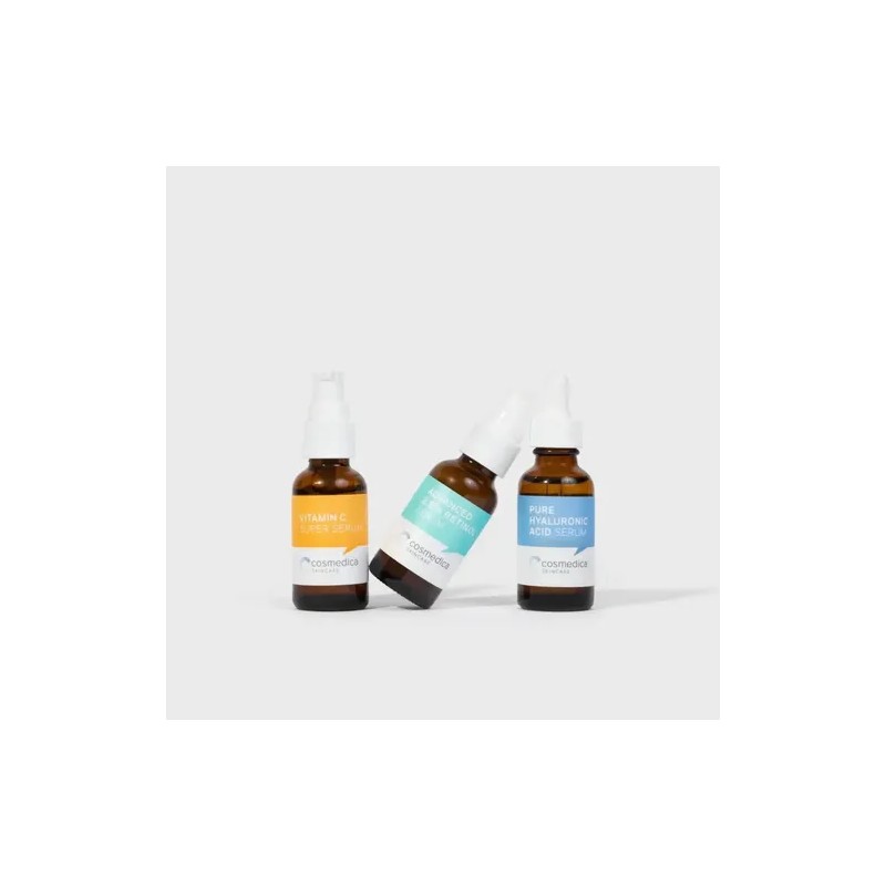 Cosmedica Trio Set Vitamin C Serum Retinol Hialuronico 3pack